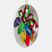 ステンドグラスの休日ライト セラミックオーナメント (右)