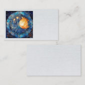 ステンドグラスの名刺 名刺 (正面/裏面)