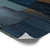 ステンドグラスの夕焼けに登場するロブバード ポスター (角)