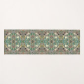 ステンドグラスの外観カラフル抽象芸術 ヨガマット (正面(横))