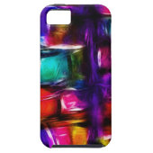 ステンドグラスの抽象芸術[iPhone4] Case-Mate iPhoneケース (裏面)