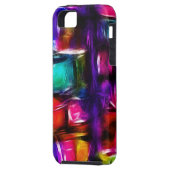 ステンドグラスの抽象芸術[iPhone4] Case-Mate iPhoneケース (裏面左)