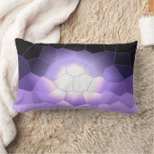 ステンドグラスの月の枕 ランバークッション (ブランケット)