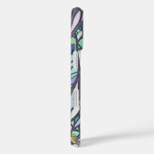 ステンドグラスの木の中の鳥 Case-Mate iPhoneケース (裏面 / 右)