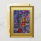 ステンドグラスの窓 ポストカード (正面/裏面)