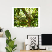 「ステンドグラスの翼」 ポスター (ホームオフィス)