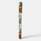 ステンドグラスの花 べージュ Case-Mate iPhoneケース (裏面 / 右)