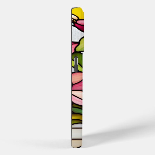 ステンドグラスの花 Case-Mate iPhoneケース (裏面 / 右)