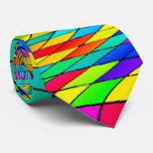 ステンドグラスの芸術のタイ ネクタイ (ロール)