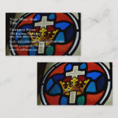 ステンドグラスの詳細 名刺 (正面/裏面)