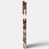 ステンドグラスの質感と真珠のような奇妙なモザイク Case-Mate iPhoneケース (裏面 / 左)