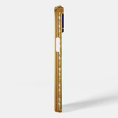 ステンドグラスの青バラデザイン Case-Mate iPhoneケース (裏面 / 右)