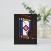 ステンドグラスのBeamish博物館 ポストカード (スタンド正面)