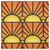 ステンドグラスのDecoの日没 ファブリック (見本)