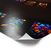 ステンドグラスらせん窓 フォトプリント            (角)