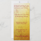 ステンドグラスアートデコ教会イベント 招待状 (裏面)