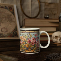 ステンドグラスアートバージョン9マグカップ