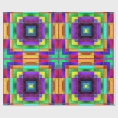 ステンドグラスアート5ラッピング紙 ラッピングペーパー (フラット)