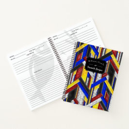 ステンドグラスアールデコレシピ ノートブック