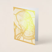 ステンドグラスイエスキリスト箔カード 箔カード (正面)