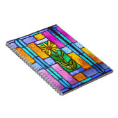 ステンドグラスイエローデイジー ノートブック (右側)