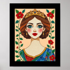 ステンドグラスインスパイアクイーン ポスター