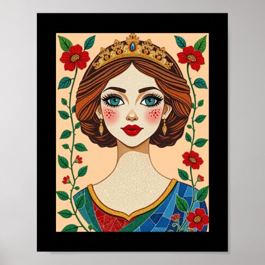 ステンドグラスインスパイアクイーン ポスター (正面)