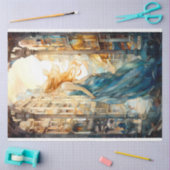 ステンドグラスインスパイアデカップティッシュペーパー 薄葉紙 (クラフト)