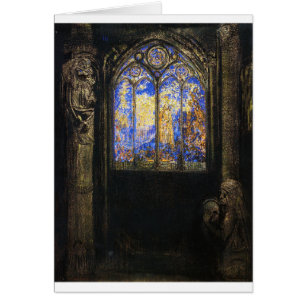 ステンドグラスウィンドウバイオディロンレドン