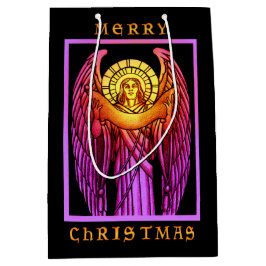 ステンドグラスエンジェル抱き枕 ミディアムペーパーバッグ