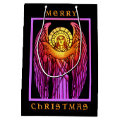 ステンドグラスエンジェル抱き枕 ミディアムペーパーバッグ (裏面)