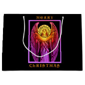 ステンドグラスエンジェル抱き枕 ラージペーパーバッグ (正面)