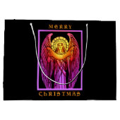 ステンドグラスエンジェル抱き枕 ラージペーパーバッグ (裏面)