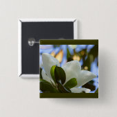 ステンドグラスカイ南マグノリアギフトアパレル 缶バッジ (正面&裏面)