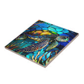 ステンドグラスカメ タイル (側面)