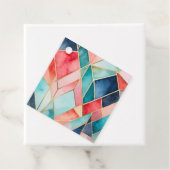 ステンドグラスカラフルアートギフトラベル フェイバータグ (インサイチュ)