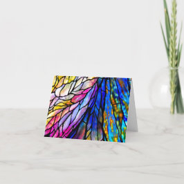 ステンドグラスクリスマスカード カード