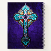 ステンドグラスクロス祈りの言葉ジャーナル ノートブック (裏面)