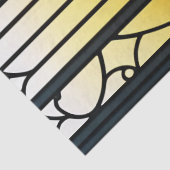 ステンドグラスサンセットイラストレーションラージ 薄葉紙 (詳細)