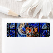 ステンドグラススタイル出生 ラベル (インサイチュ)