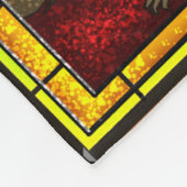 ステンドグラスゼニトール フリースブランケット (角)