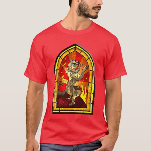 ステンドグラスゼニトール Tシャツ (正面)