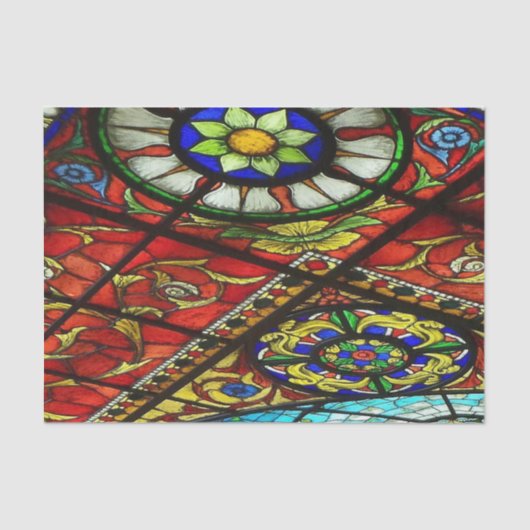 ステンドグラスティッシュペーパー 薄葉紙 (正面)