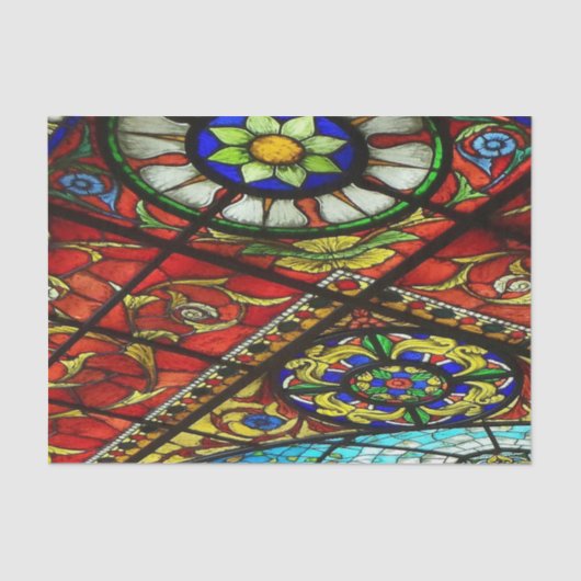 ステンドグラスティッシュペーパー 薄葉紙 (正面)