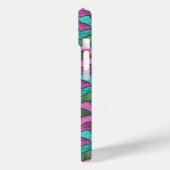 ステンドグラステッセレーションされた花 Case-Mate iPhoneケース (裏面 / 左)