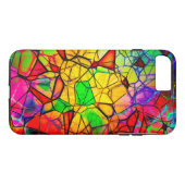 ステンドグラスデザインiPhone 7 Plus、強靭 Case-Mate iPhoneケース (裏面(横))