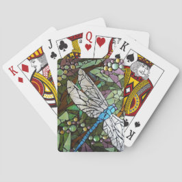 ステンドグラストンボ トランプ