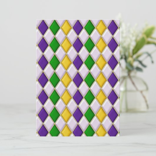 ステンドグラスハーレクイン シーズンカード (スタンド正面)