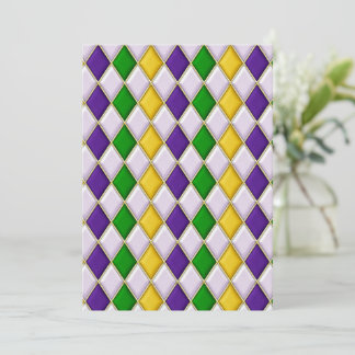 ステンドグラスハーレクイン シーズンカード