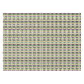 ステンドグラスハーレクイン テーブルクロス (正面(横))